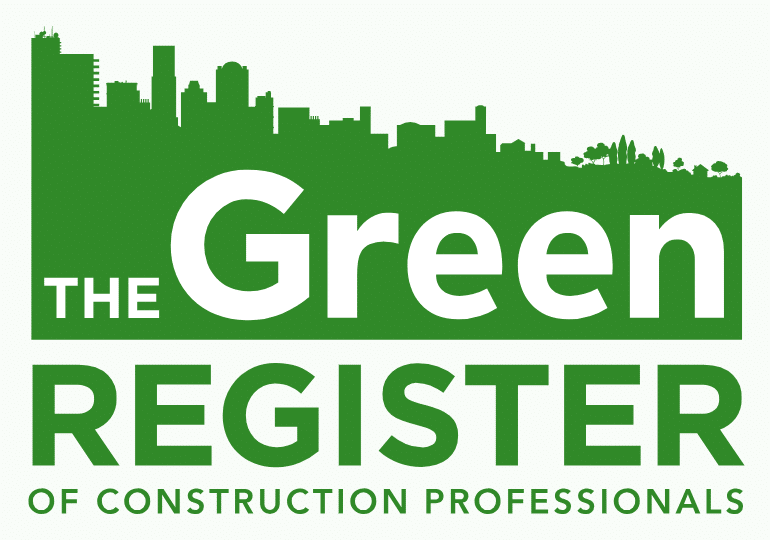 The Green Register of Construction Professionals Logo