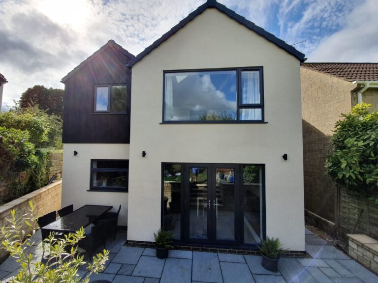 Rear and side Extension and After Construction