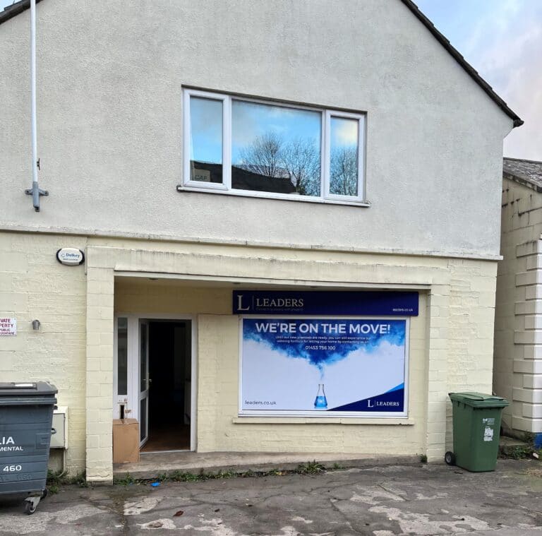 Converting this former estate agents on Lansdown into two one bedroom apartments